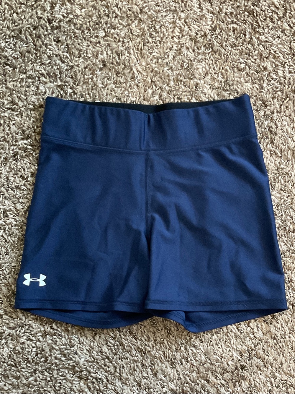 Under Armour Women's Navy Athletic Performance Shorts